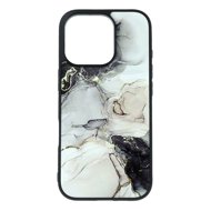 TopQ Marble iPhone 16 Pro Hard Cover Smoky Cream 132166 - Phone Cover