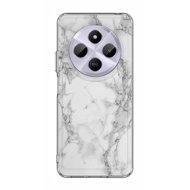 TopQ Cover STYLE Xiaomi Redmi 14C solid Marble white 132679 - Phone Cover