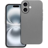 TopQ Cover Metallic iPhone 16 grey 134123 - Phone Cover