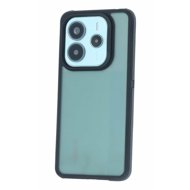 TopQ Cover Xiaomi Redmi Note 14 5G dark with black edge 135279 - Phone Cover
