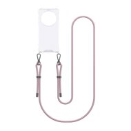 TopQ Cover Armor Xiaomi Redmi 14C with pink cord transparent 136073 - Phone Cover
