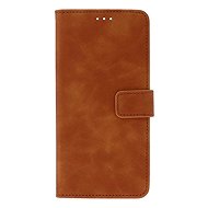 TopQ Tender Book Case for Xiaomi Redmi Note 14 Brown - Phone Case