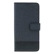 TopQ GOMMA Book Case for Samsung S25 FE - Black - Phone Case