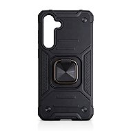 TopQ Durable Case for Samsung S25 FE Black 173158 - Phone Cover