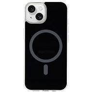 TopQ Glossy MagSafe Protective Case for iPhone 15 Black - Phone Cover