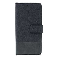 TopQ GOMMA Book Case for iPhone 17 Pro Max - Black - Phone Case