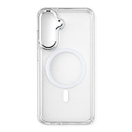TopQ Frame Magnetic Samsung A56 Rigid Case Transparent - Phone Cover