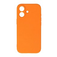 TopQ Silicone Lite Back Cover for iPhone 17 Orange - Phone Cover