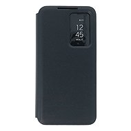 TopQ SmartView Book Case for Samsung S25 - Black - Phone Case