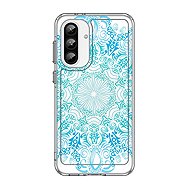 TopQ Hard Image Case for Samsung A37 5G - Blue Mandala - Phone Cover