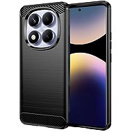 TopQ Cover Xiaomi Redmi Note 14 Pro black 136705 - Phone Cover