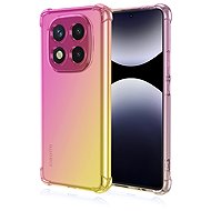 TopQ Cover Xiaomi Redmi Note 14 Pro Shock rainbow pink-yellow 136715 - Phone Cover