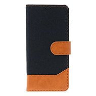TopQ Case Jeans Samsung A36 book black 137937 - Phone Case