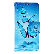 TopQ Case Samsung A36 Blue butterflies 138454 - Phone Case