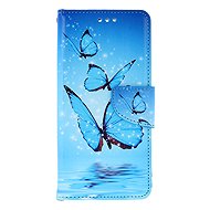 TopQ Case Xiaomi Redmi Note 14 book Blue butterflies 138631 - Phone Case