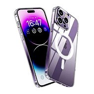 TopQ Clear Magnetic iPhone 16 Pro Max Solid Transparent 128066 - Phone Cover