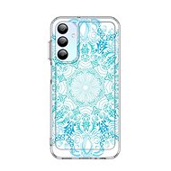 TopQ Image Samsung A15 Image solid Blue Mandala 128674 - Phone Cover