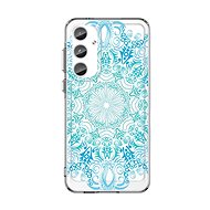 TopQ Image Samsung A55 Image solid Blue Mandala 126250 - Phone Cover