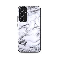 TopQ LUXURY Samsung A15 solid Marble White 128821 - Phone Cover