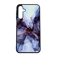TopQ Marble Samsung A15 solid Smoky Blue 128707 - Phone Cover