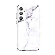 TopQ Samsung A55 Solid Marble White 126470 - Phone Cover