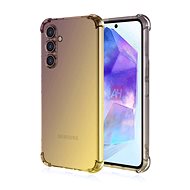 TopQ Samsung A55 Shock rainbow purple-yellow 126546 - Phone Cover