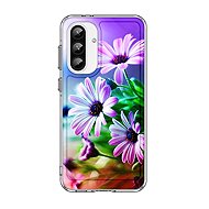 TopQ Cover Image Samsung A36 hard Purple flowers 138592 - Phone Cover