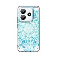 TopQ Cover Image Xiaomi Redmi Note 14 5G hard Blue Mandala 136593 - Phone Cover