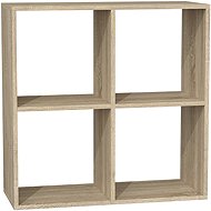 Topeshop Malax Shelf 2 × 2 sonoma - Shelving Unit