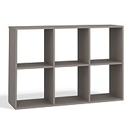 Topeshop Malax Shelf 2 × 3 clay grey - Shelving Unit