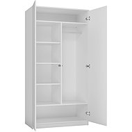 Topeshop Wardrobe Malwa SD-90 white - Wardrobe