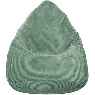 TopKing Lincoln corduroy sofa bag, mint, 125 cm - Bean Bag