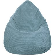 TopKing Lincoln corduroy sofa bag, light blue, 125 cm - Bean Bag