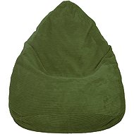 TopKing Lincoln corduroy sofa bag, dark green, 125 cm - Bean Bag