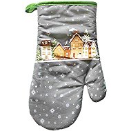 Toro Pot Holder Snowy Houses - Oven Mitt