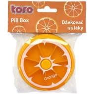 TORO Medicine dispenser orange - Pill Dispenser
