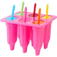 TORO Tvořítko na 6 zmrzlin plast, 13 × 13 × 14 cm, assort - Ice Pop Mould