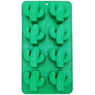 TORO Ice sculpture 8 cubes, 21,8 × 11 × 2 cm, cactus - Ice Cube Tray