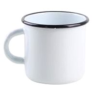 TORO Enamel Mug, 400ml, White - Mug