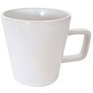 KITCHISIMO Becher weiß matt 350 ml - Jumbo-Tasse