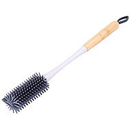 Toro Bottle cleaning brush with bamboo handle - Brush for Cleaning Feeding Bottles