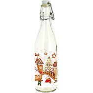 Toro Bottle with Swing Top Lid 0.54L Gingerbread Village - Liquor Bottle