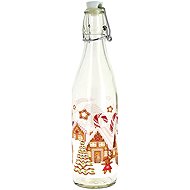 Toro Bottle with Swing Top 0.26L Gingerbread Village - Liquor Bottle