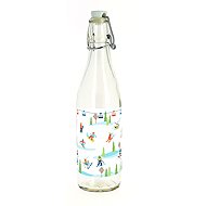 Toro Bottle with Swing Top Lid 1L Skiers - Liquor Bottle