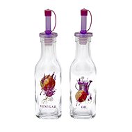 Toro Lavender Oil and vinegar bottle 2 pcs 180 ml, new glass - Condiments Tray