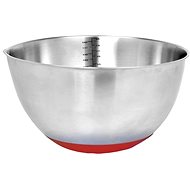 TORO STAINLESS STEEL BOWL, NON-SLIP BOTTOM, MEASURING CUP, 25CM - Kneading Bowl