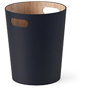 TORO Waste basket 25 × 25 × 30 cm black - Rubbish Bin