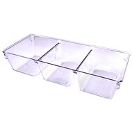 TORO ORGANIZER, 3 COMPARTMENTS, PLASTIC, 34X15X7,5CM - Cutlery Tray