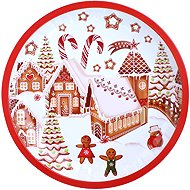 Toro Gingerbread Village Round Tin Tray 26cm - Tray