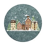 Toro Round Christmas Placemat 30cm - Placemat